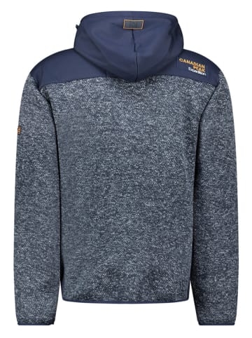 Canadian Peak Fleece vest "Tankeak" donkerblauw