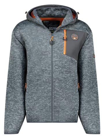 Canadian Peak Bluza polarowa "Tankeak" w kolorze szarym
