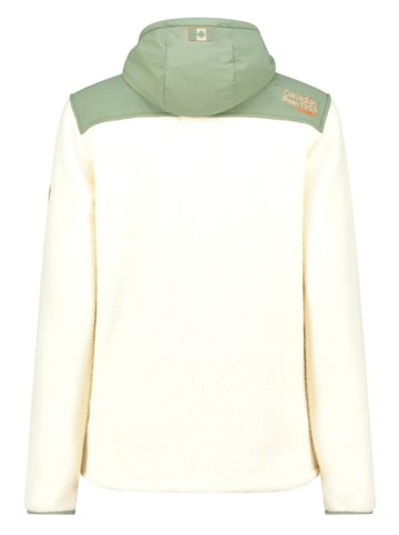 Canadian Peak Fleece vest "Toulouseak" crème/groen