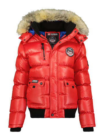 Canadian Peak Kurtka pikowana "Bugseak" w kolorze czerwonym