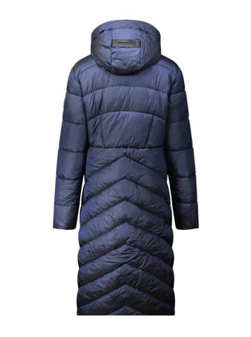 Canadian Peak Doorgestikte mantel "Blancheak" donkerblauw