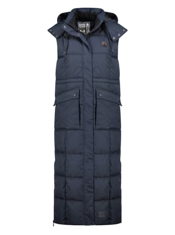 Canadian Peak Winterbodywarmer "Vardeak" donkerblauw
