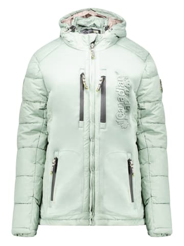 Canadian Peak Winterjacke "Beachweak" in Mint