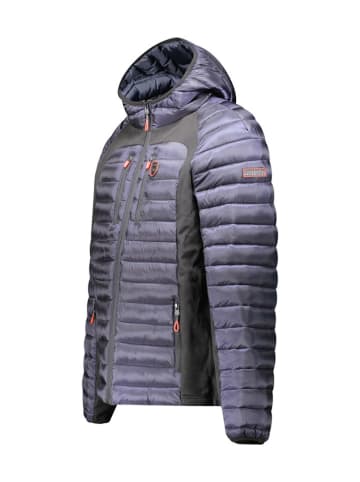 Canadian Peak Doorgestikte jas "Diaboleak" donkerblauw