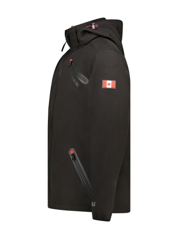 Canadian Peak Softshelljacke "Twopaceak" in Schwarz