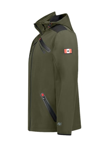 Canadian Peak Softshelljas "Twopaceak" kaki