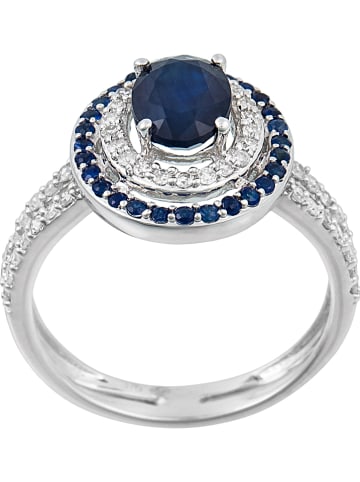 DIAMANTA Witgouden ring "Firenze nouvelle" met diamanten