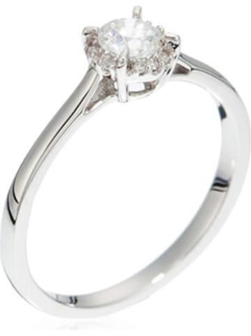 DIAMANTA Weißgold-Ring "Amoureuse" mit Diamanten