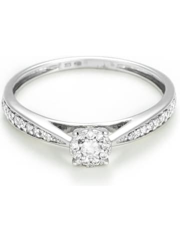 DIAMANTA Witgouden ring met diamanten