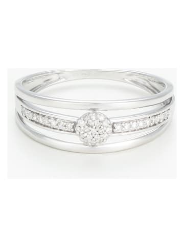 DIAMANTA Witgouden ring met diamanten