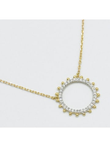 DIAMANTA Gouden ketting "Assia" met diamanten