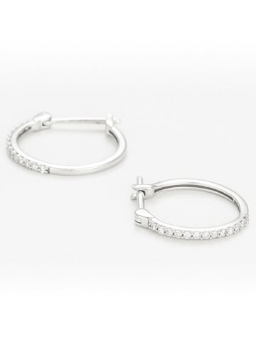 DIAMANTA Weißgold-Creolen "Créoles Sublimes" mit Diamanten