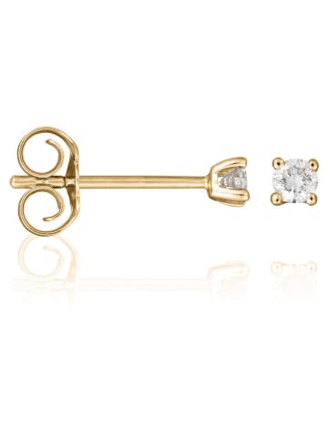 DIAMANTA Gouden oorstekers met diamanten