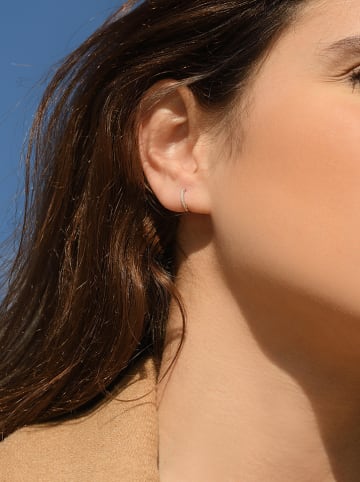 DIAMANTA Weißgold-Ohrringe "Perfect créoles" mit Diamanten