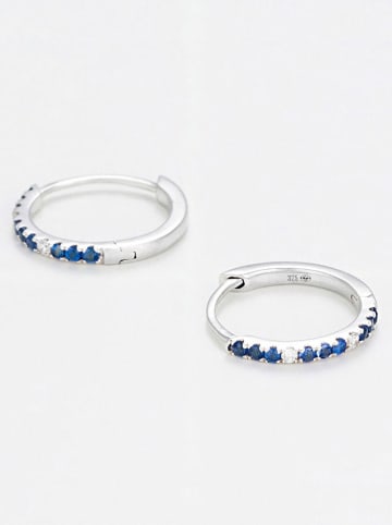 DIAMANTA Weißgold-Creolen "Ciel Etoile" mit Diamanten