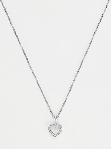 DIAMANTA Złota zawieszka "Mini coeur" z diamentami