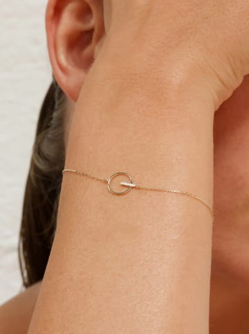 DIAMANTA Gouden armband "Barette encerclée" met diamanten