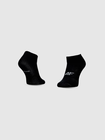 4F 3er-Set: Socken in Schwarz