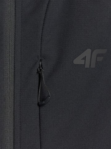 4F Softshelljacke in Schwarz