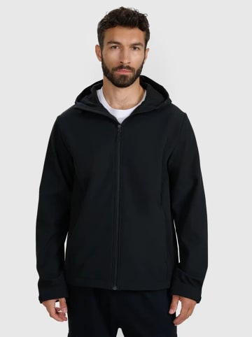 4F Softshelljacke in Schwarz