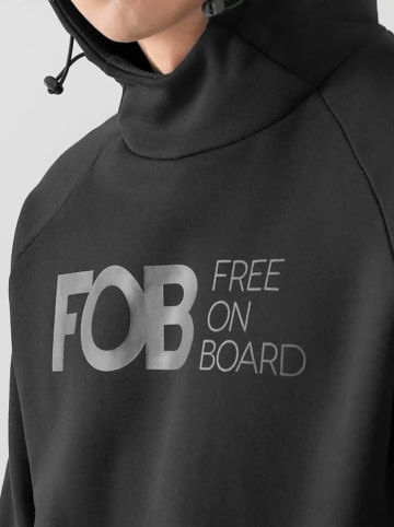 4F Hoodie in Schwarz