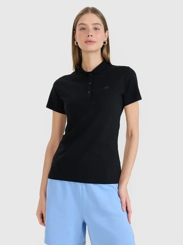 4F Poloshirt in Schwarz