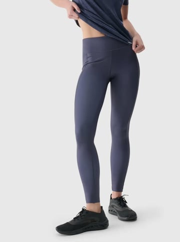 4F Legginsy sportowe w kolorze granatowym