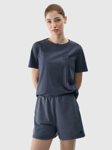 4F Sweatshort donkerblauw