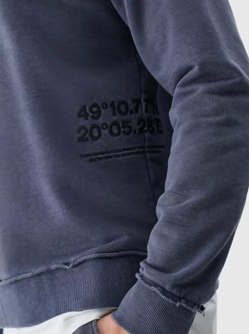 4F Sweatshirt in Dunkelblau