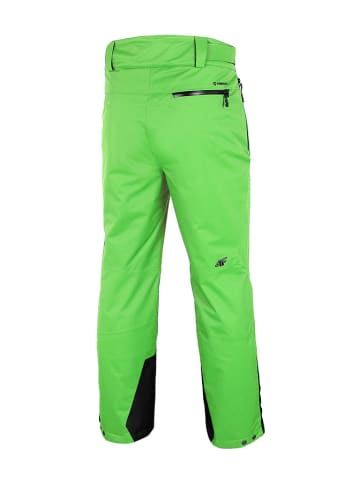 4F Ski-/snowboardbroek zwart/groen