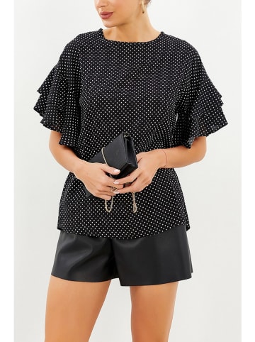 Milan Kiss Top zwart/wit