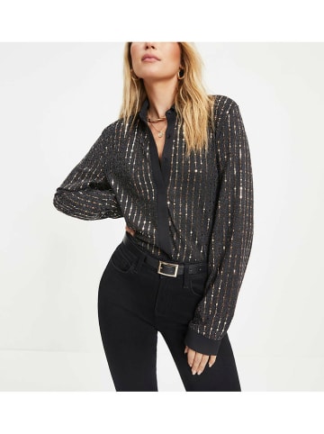 Milan Kiss Blouse zwart/goudkleurig