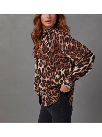 Milan Kiss Hemd in Braun