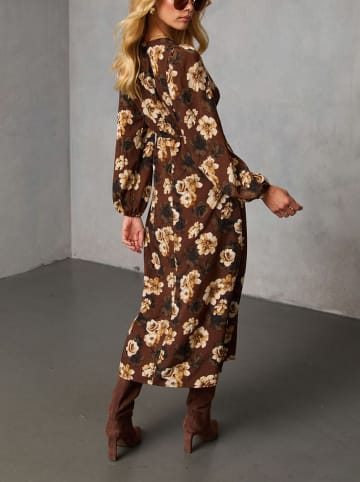 Milan Kiss Kleid in Braun