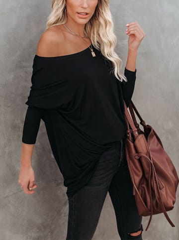 Milan Kiss Longsleeve in Schwarz