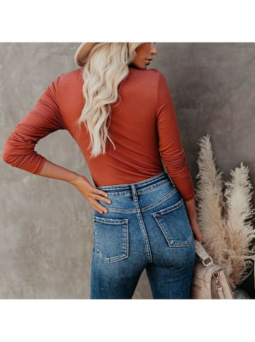 Milan Kiss Longsleeve lichtbruin