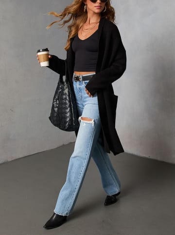 Milan Kiss Cardigan in Schwarz
