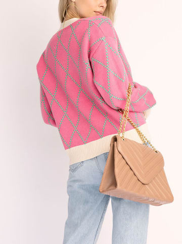 Milan Kiss Kardigan w kolorze różowym