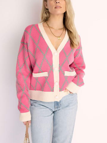 Milan Kiss Cardigan in Pink