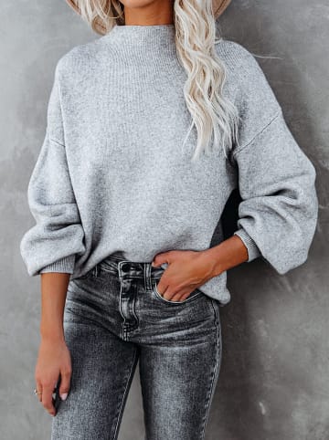 Milan Kiss Pullover in Grau