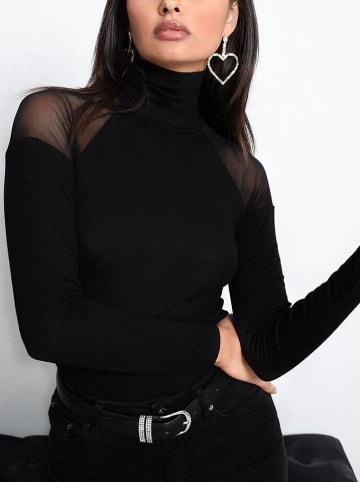 Milan Kiss Longsleeve in Schwarz