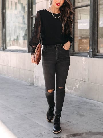 Milan Kiss Blouse zwart