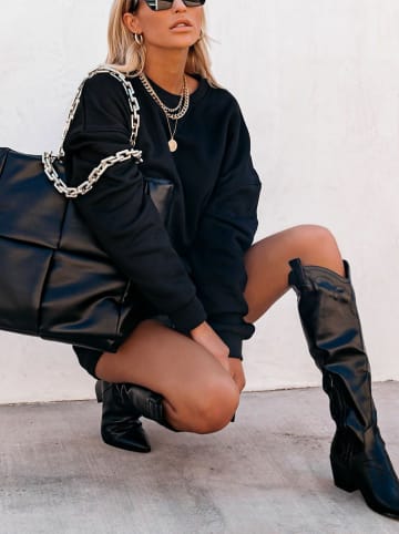 Milan Kiss Sukienka w kolorze czarnym