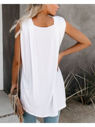 Milan Kiss Blusentop in Weiß