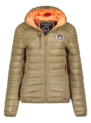 Maison Montaigne Kurtka pikowana "Bambmai" w kolorze beżowym