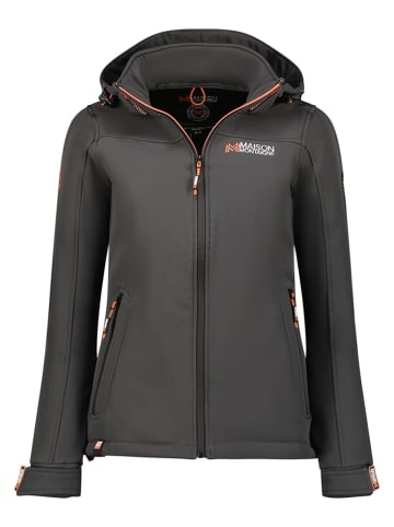 Maison Montaigne Softshelljacke "Takenimai" in Grau