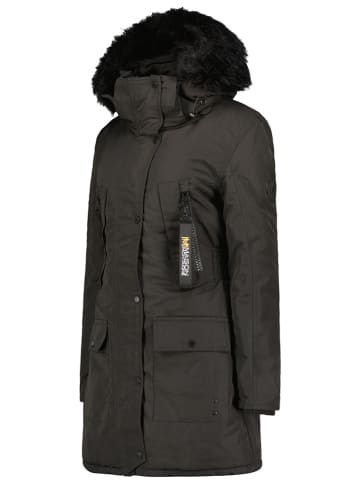 Maison Montaigne Parka "Cormai" in Schwarz