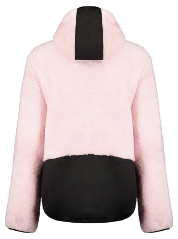 Maison Montaigne Fleecejacke "Telomai" in Rosa/ Schwarz