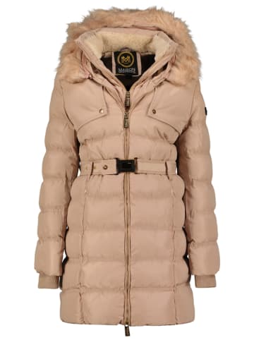 Maison Montaigne Płaszcz pikowany "Diamai' w kolorze jasnoróżowym