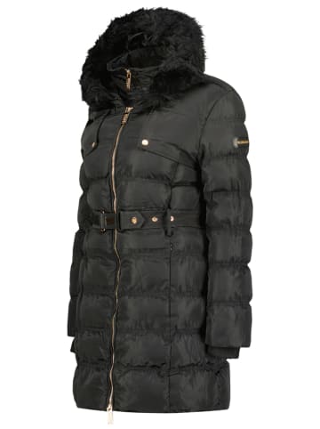 Maison Montaigne Steppmantel "Diamai" in Schwarz